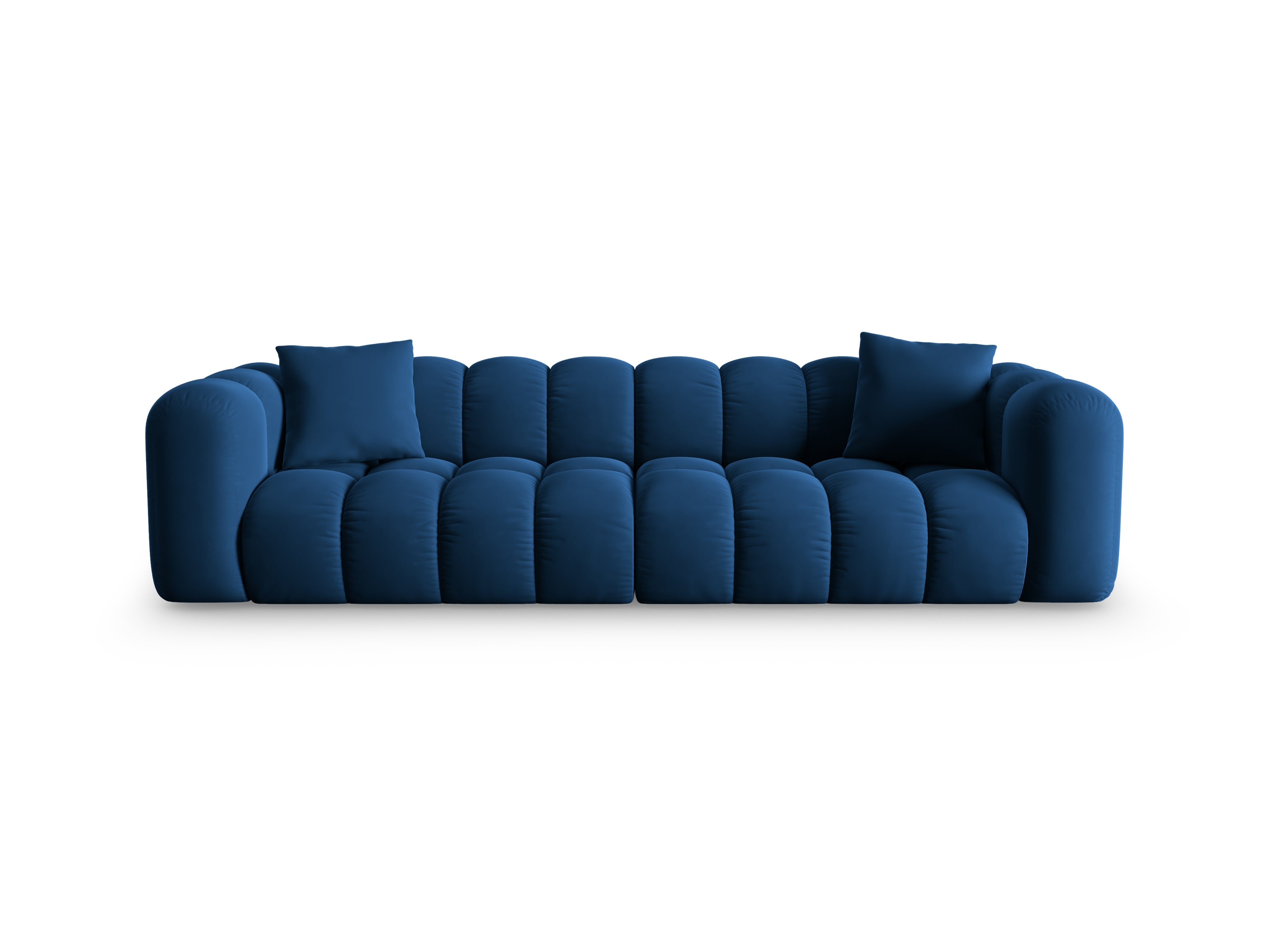 Samtsofa 4-Personen Halley Royal Granatapfel