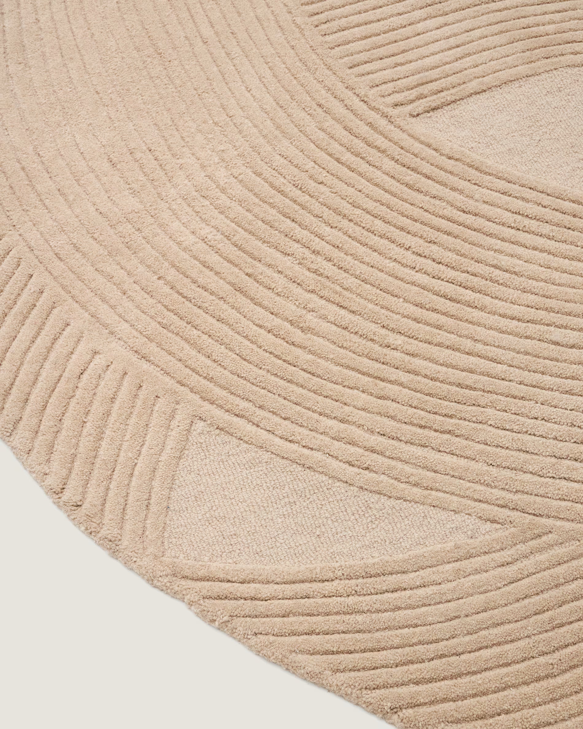 Oval rug DOMM cream