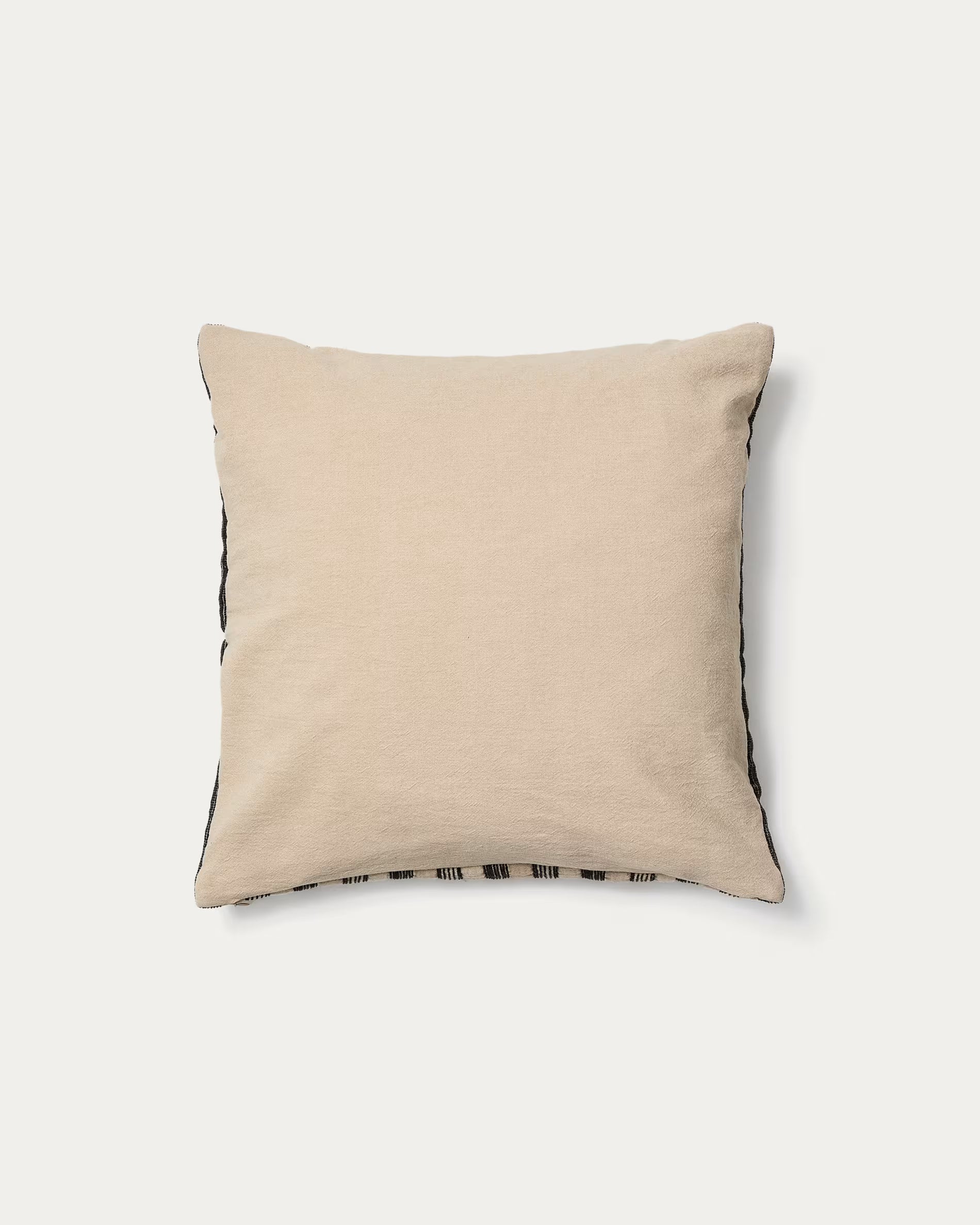 ISENA cushion cover beige with gray