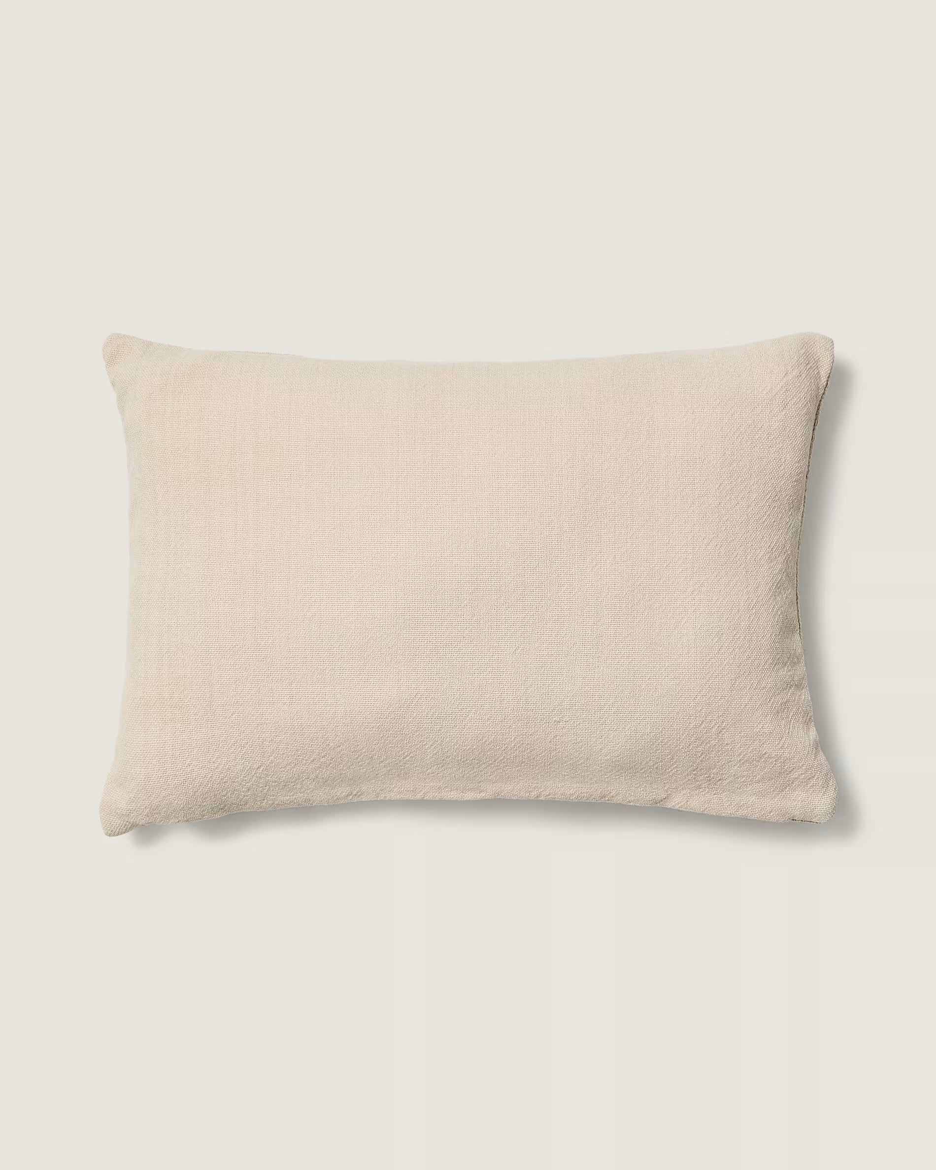 ANVERA Cushion Cover Beige with Black