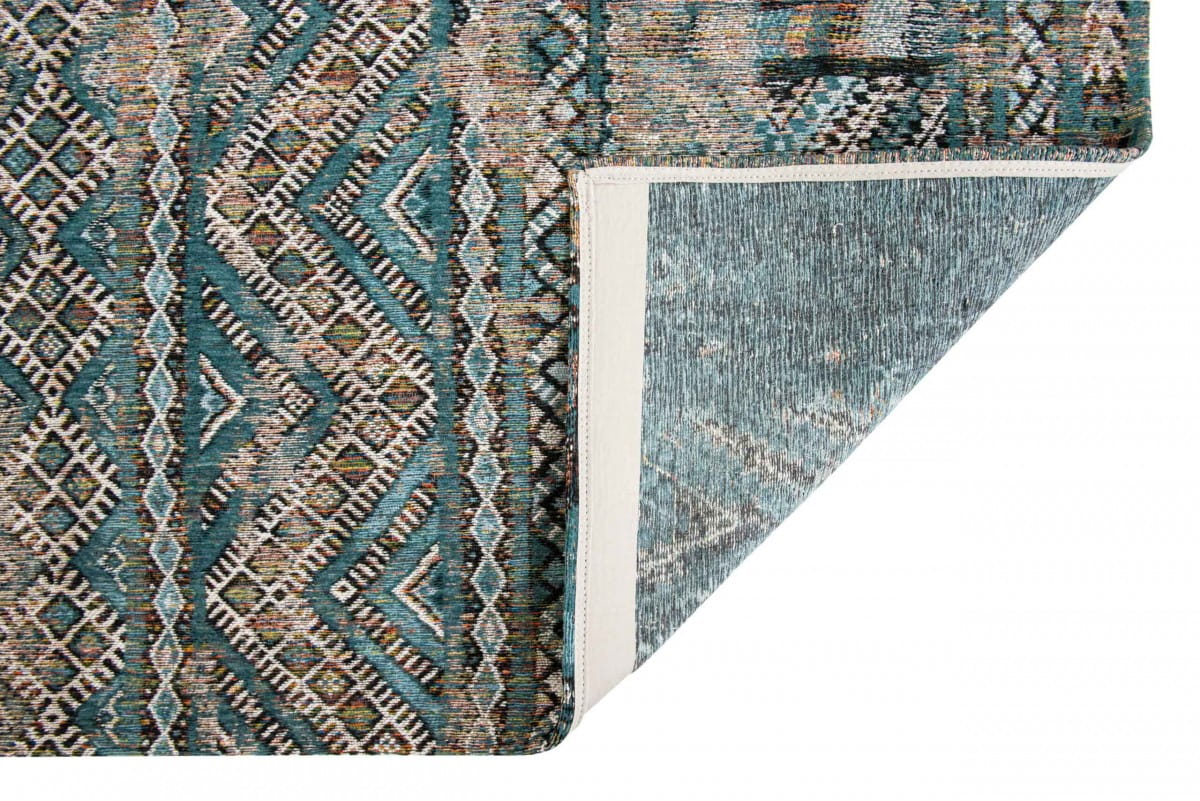 Kilimi Zemmuri Blue Blue Teppich Blau