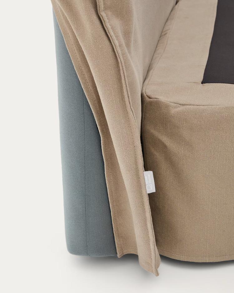 Jaira beige headrest