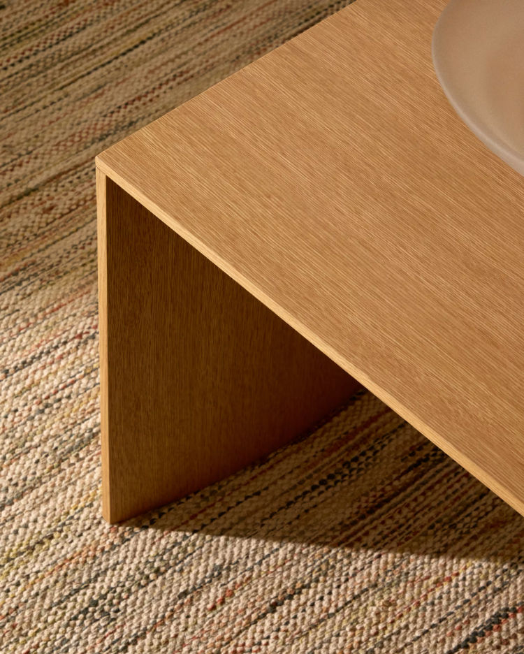 Side table Litto oak veneer