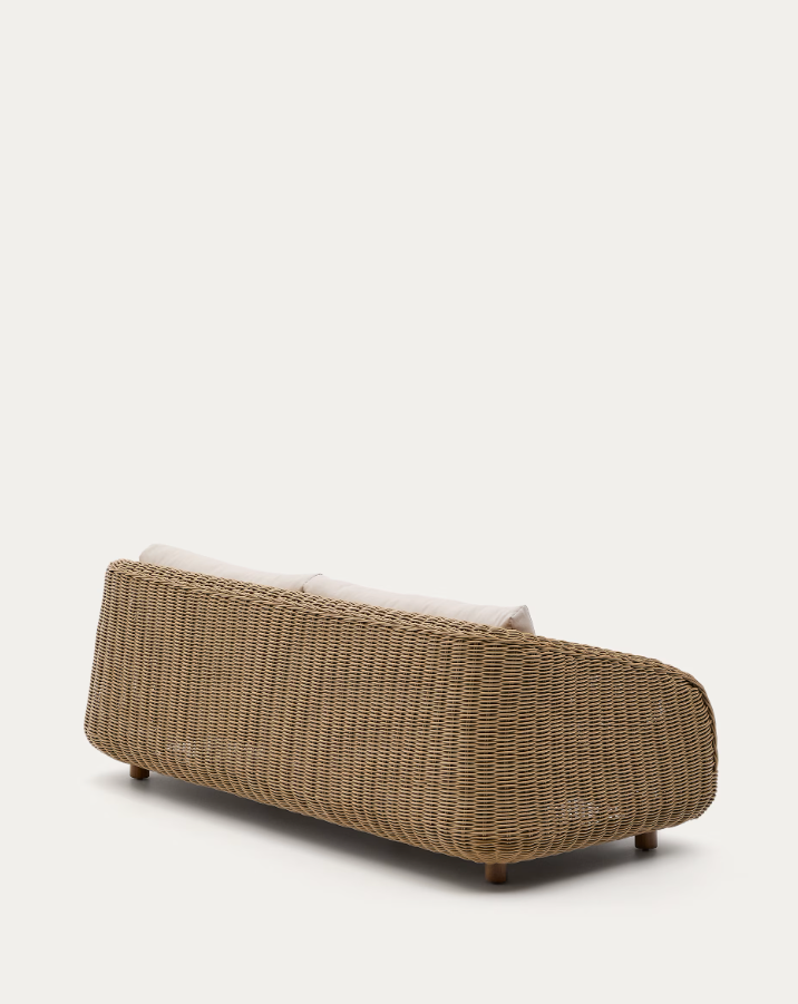 Externes Sofa Frohe synthetischer Rattan