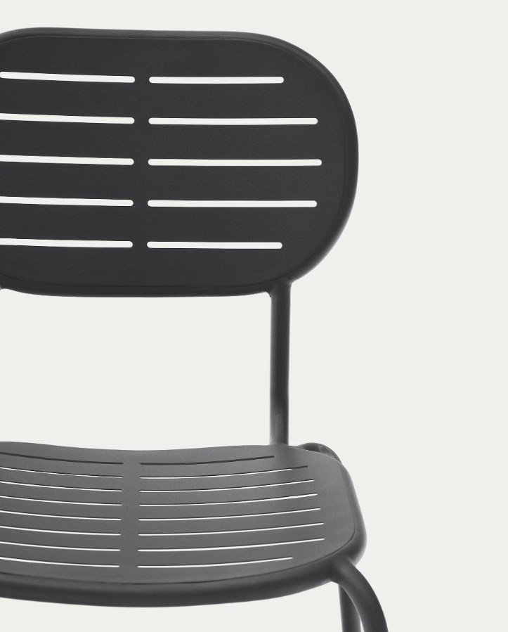 Garden chair BRAI graphite steel