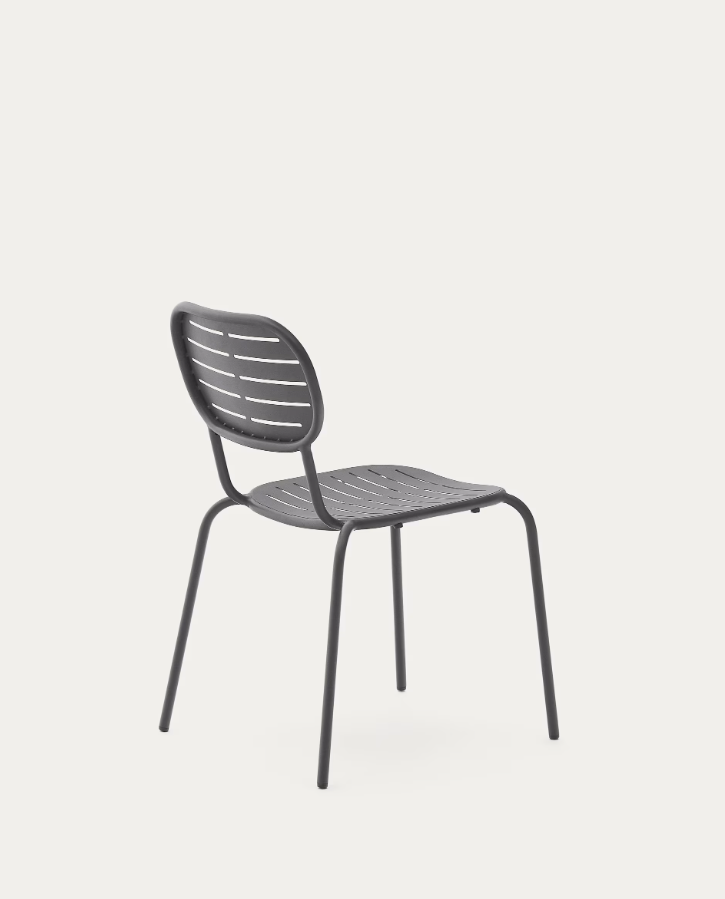 Garden chair BRAI graphite steel