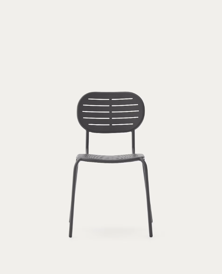 Garden chair BRAI graphite steel
