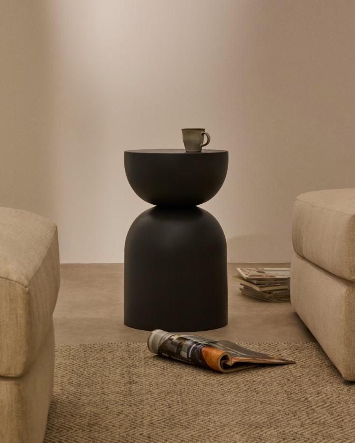 Rachell Side Table Mattgrau