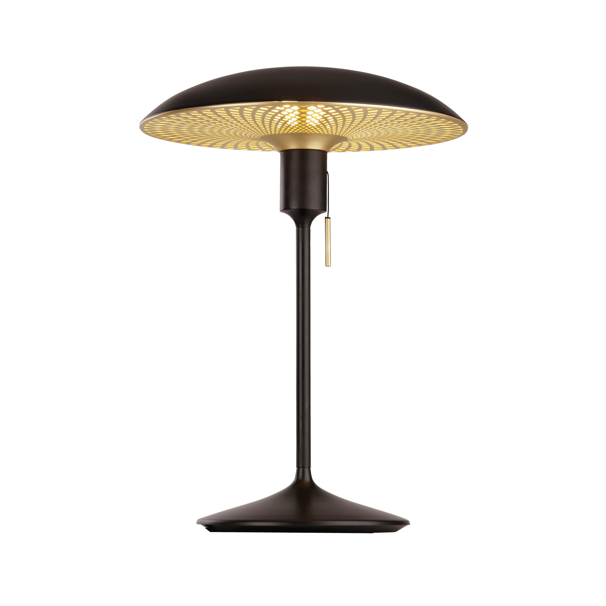 Abażur MANTA RAY czarny ze złotym UMAGE    Eye on Design