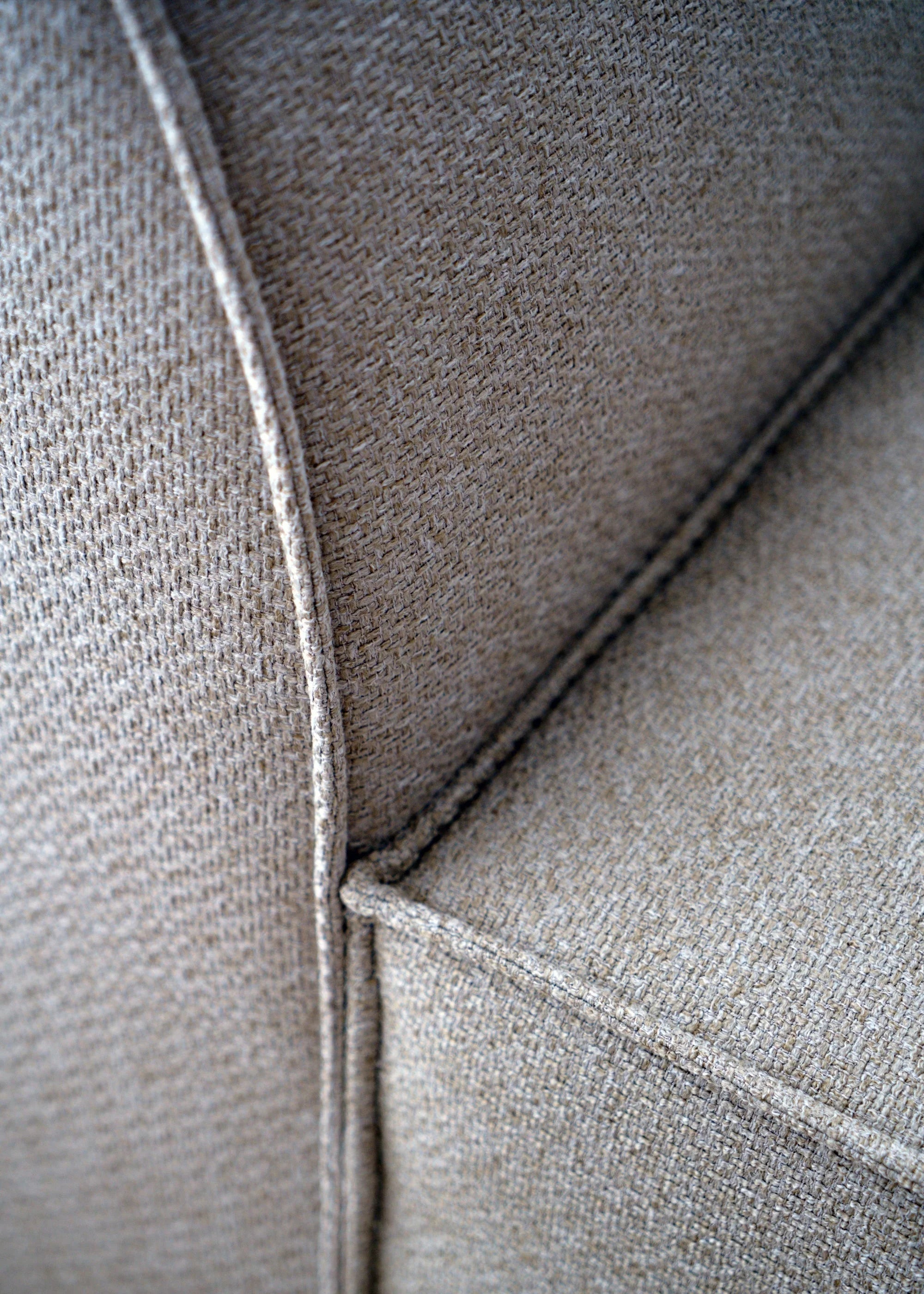 Modulsofa ANDO - rechtes Modul braunes Boucle
