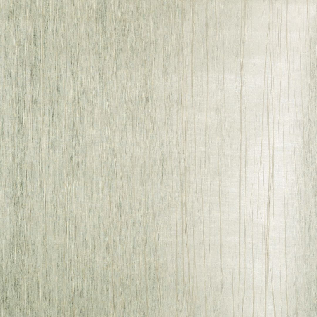 Pleated structural textile wallpaper RAI - PEARL pearly