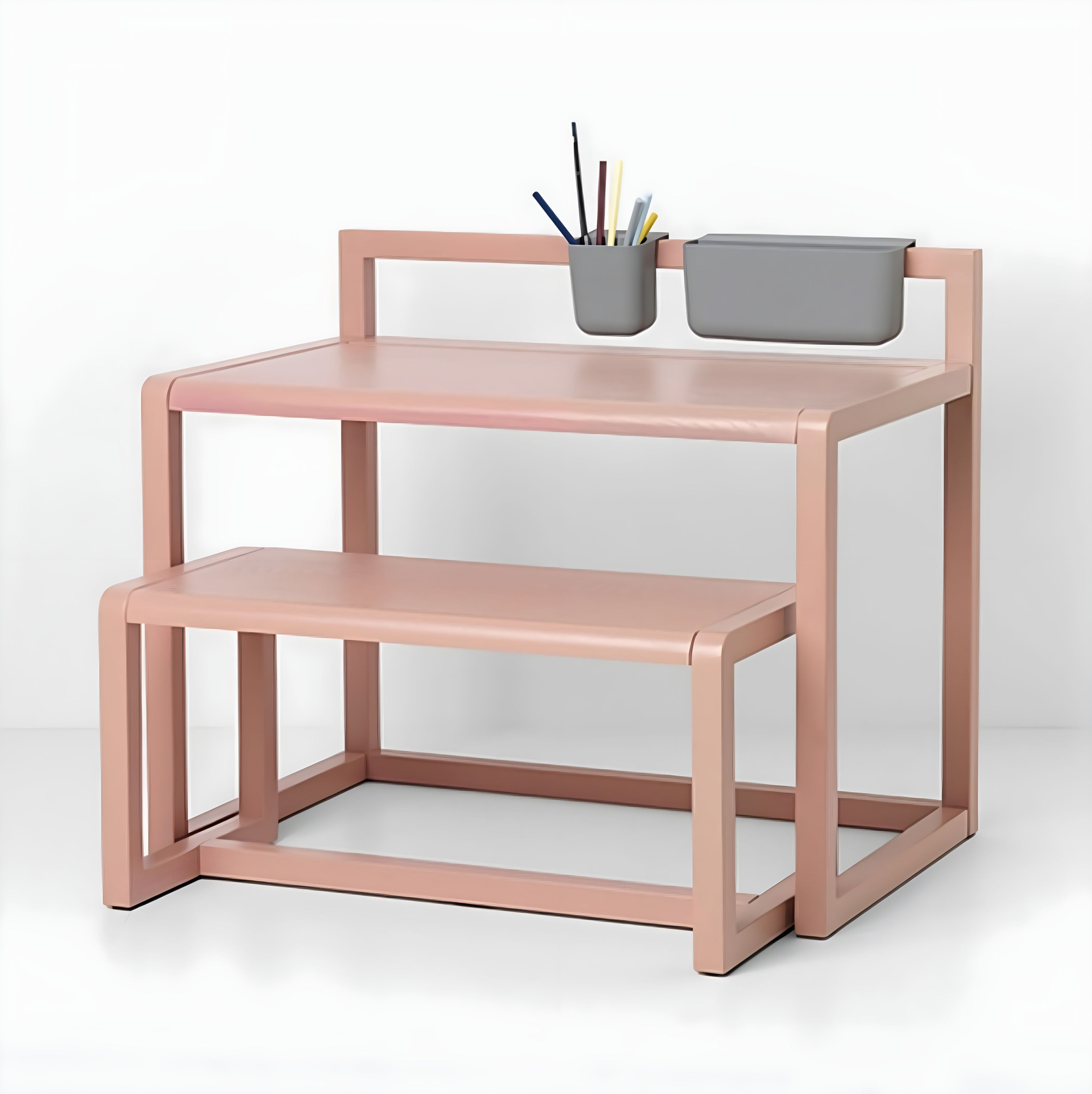 Kinderbank LITTLE ARCHITECT hellrosa 