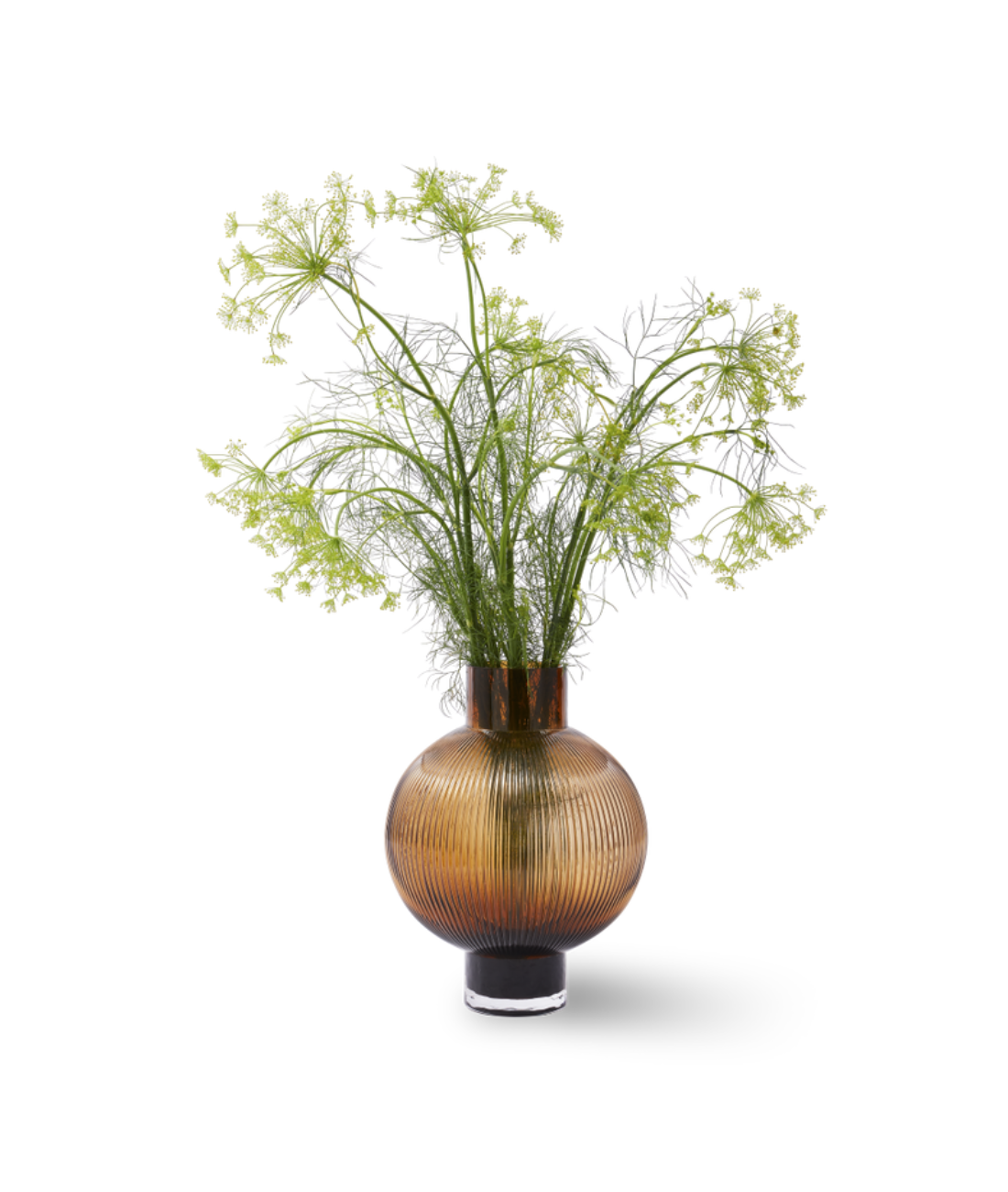 HOT AIR BALLOON Vase dunkelbraun