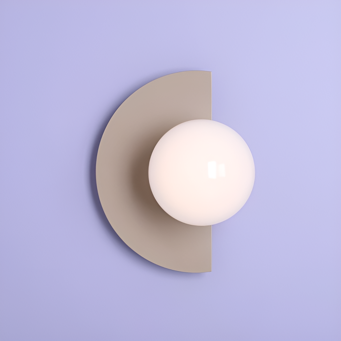 LOOP beige Wandleuchte