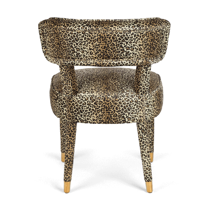 CLAW OUT Stuhl Leopard 