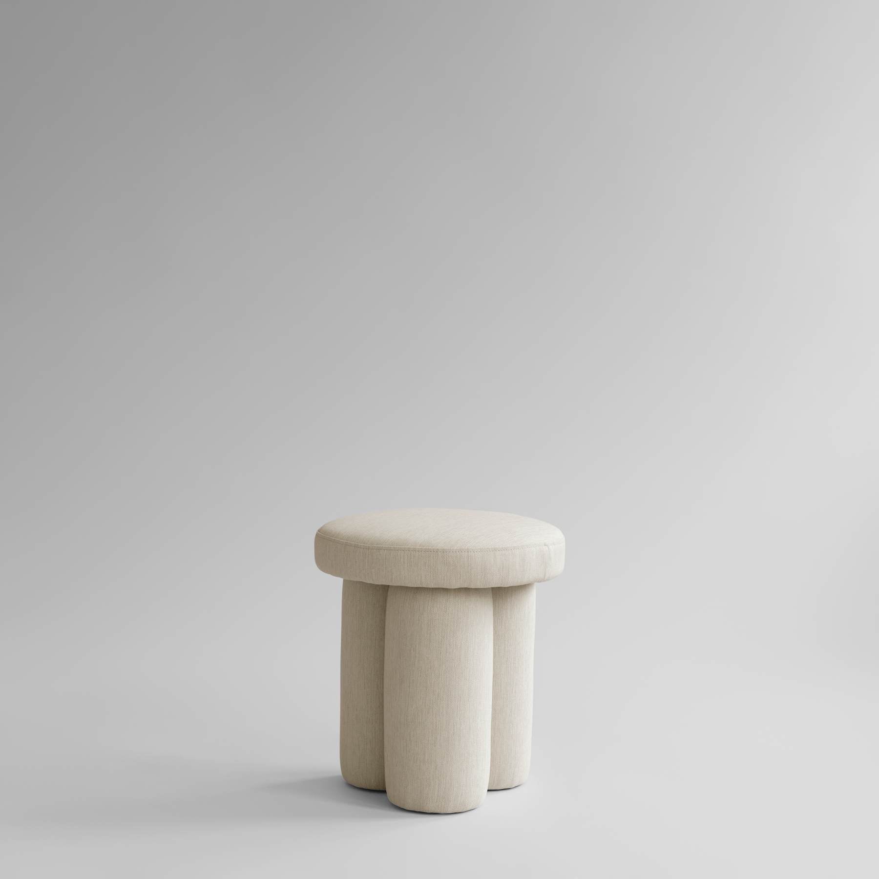 BIG FOOT Hocker warmes Grau 