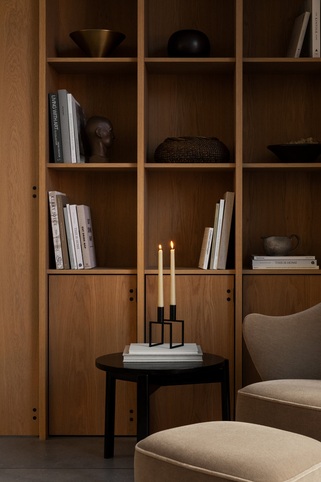 KUBUS LINE white candlestick