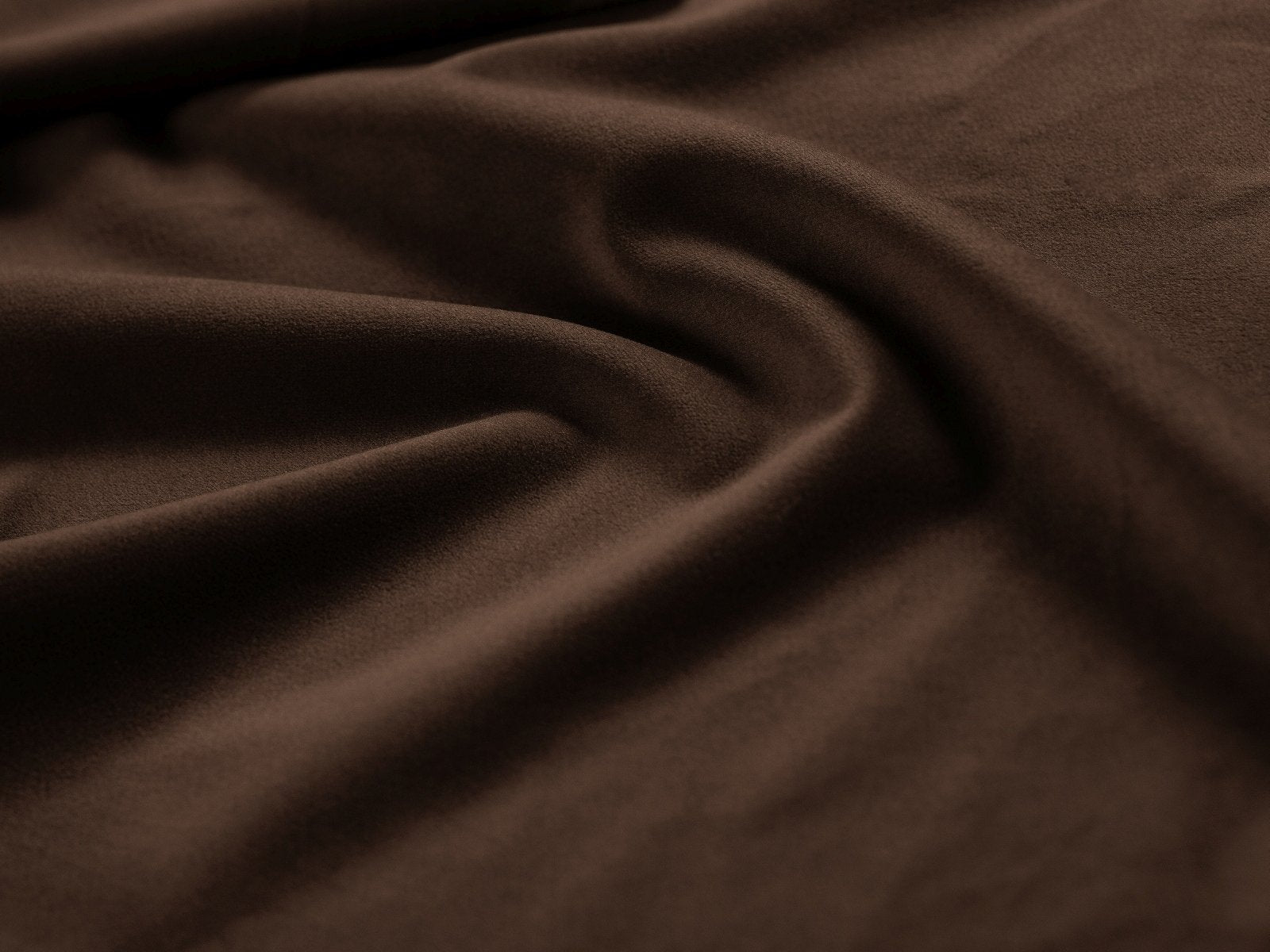 Sofa aksamitna 2-osobowa GEORGIA czekoladowy