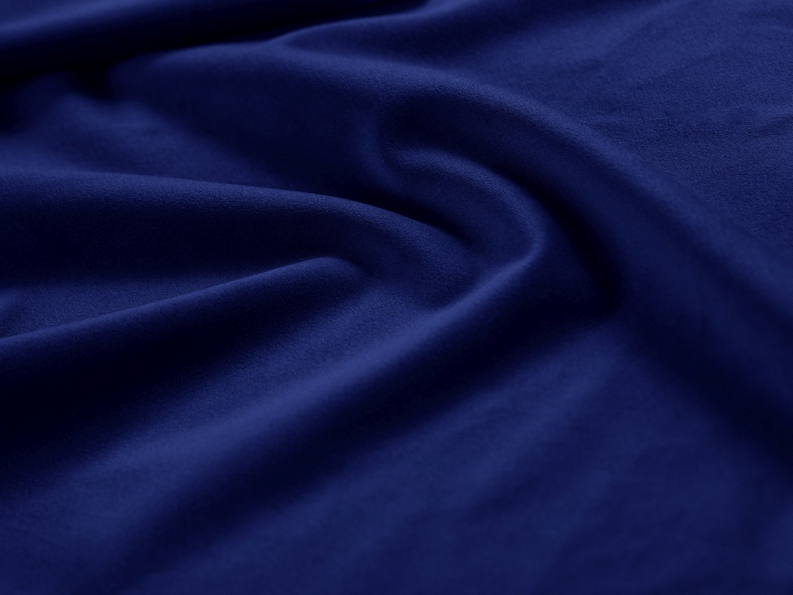 Sofa aksamitna 2-osobowa GEORGIA kobaltowy