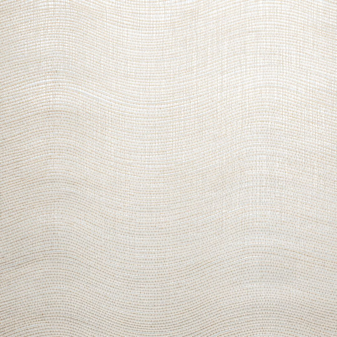 Metallic Structural Wallpaper in Waves KOTA - GRIS PERLE Gray Pearl
