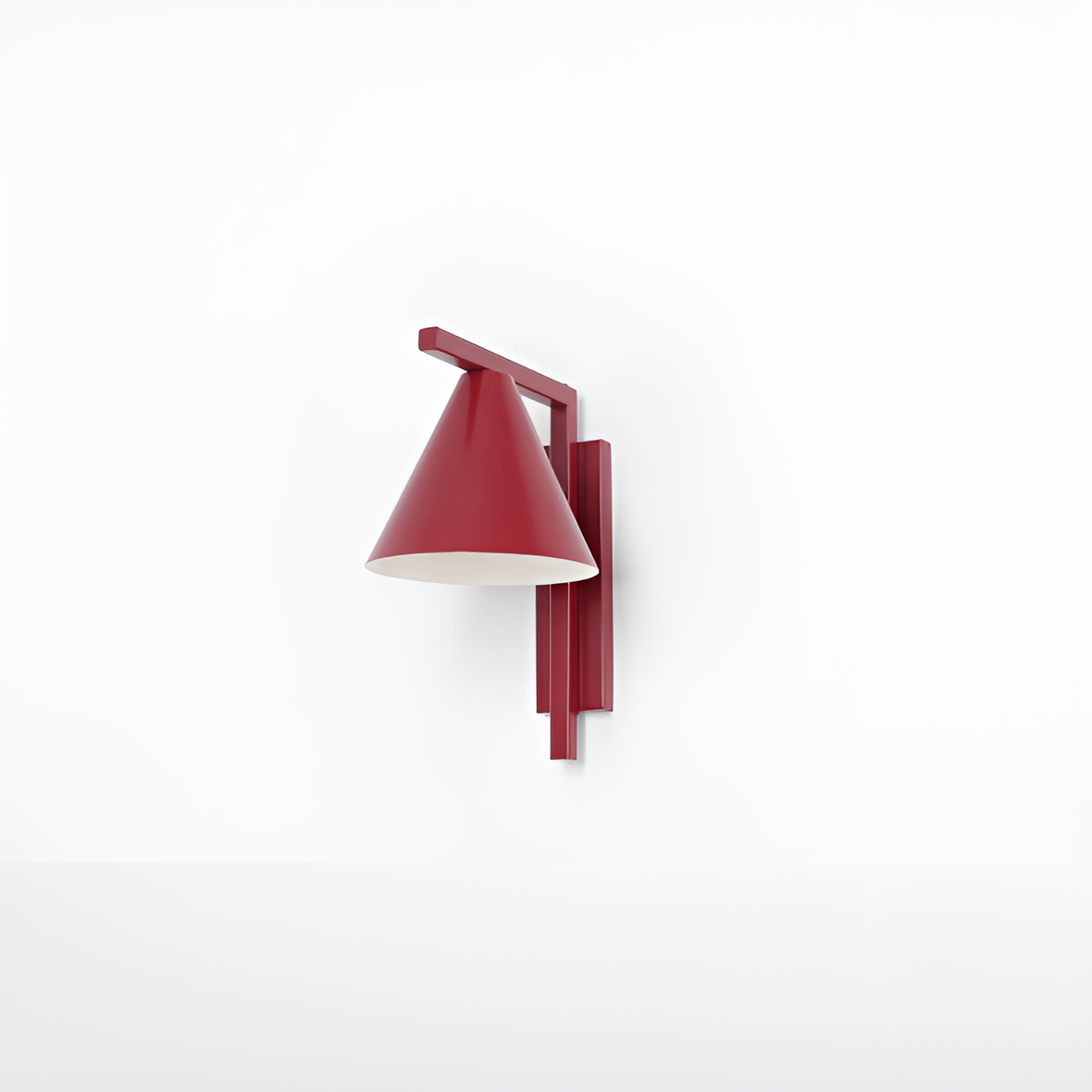 FORM rote Wandleuchte