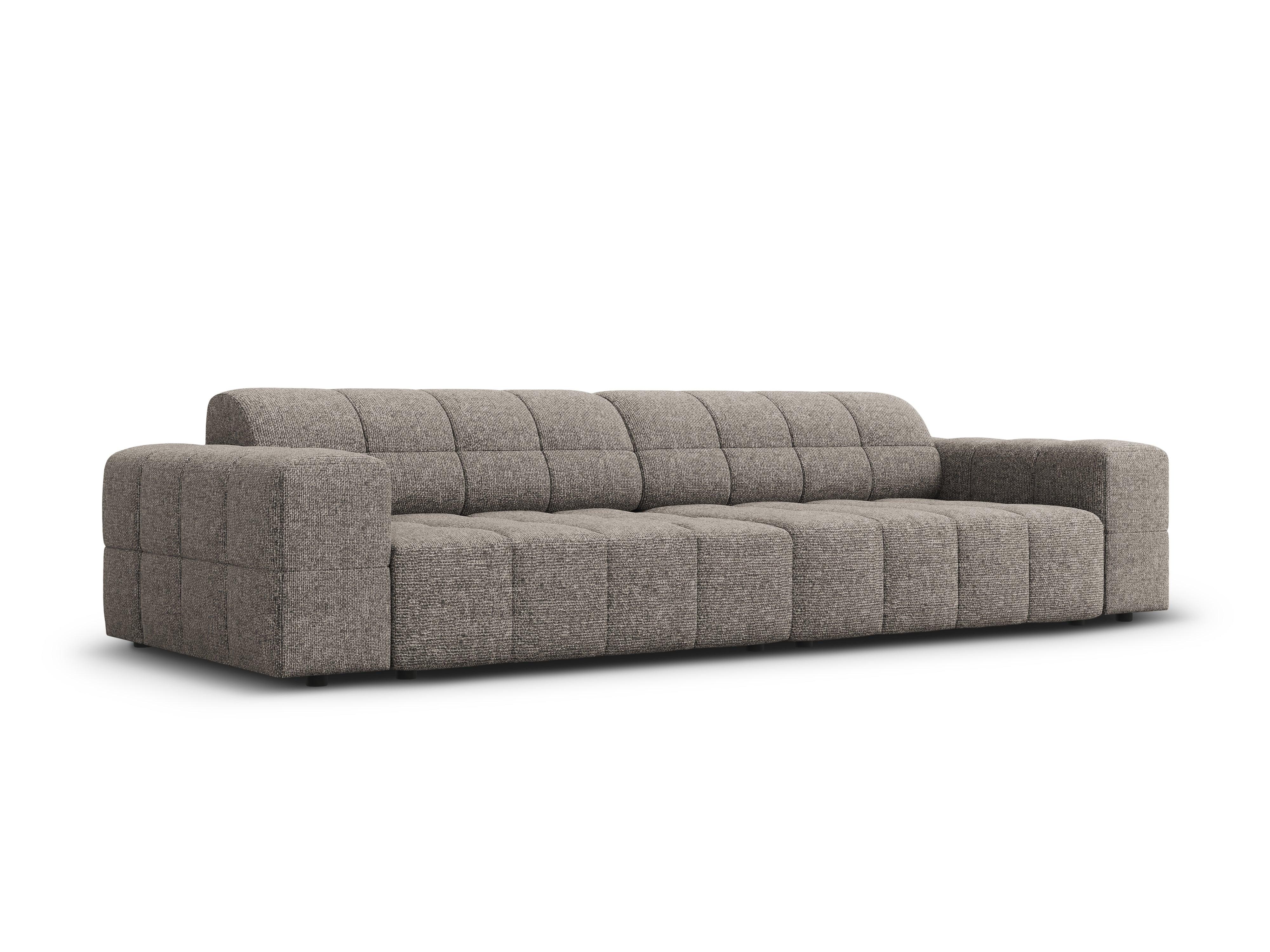 CHICAGO 4 seater sofa grey chenille Cosmopolitan Design Eye on Design