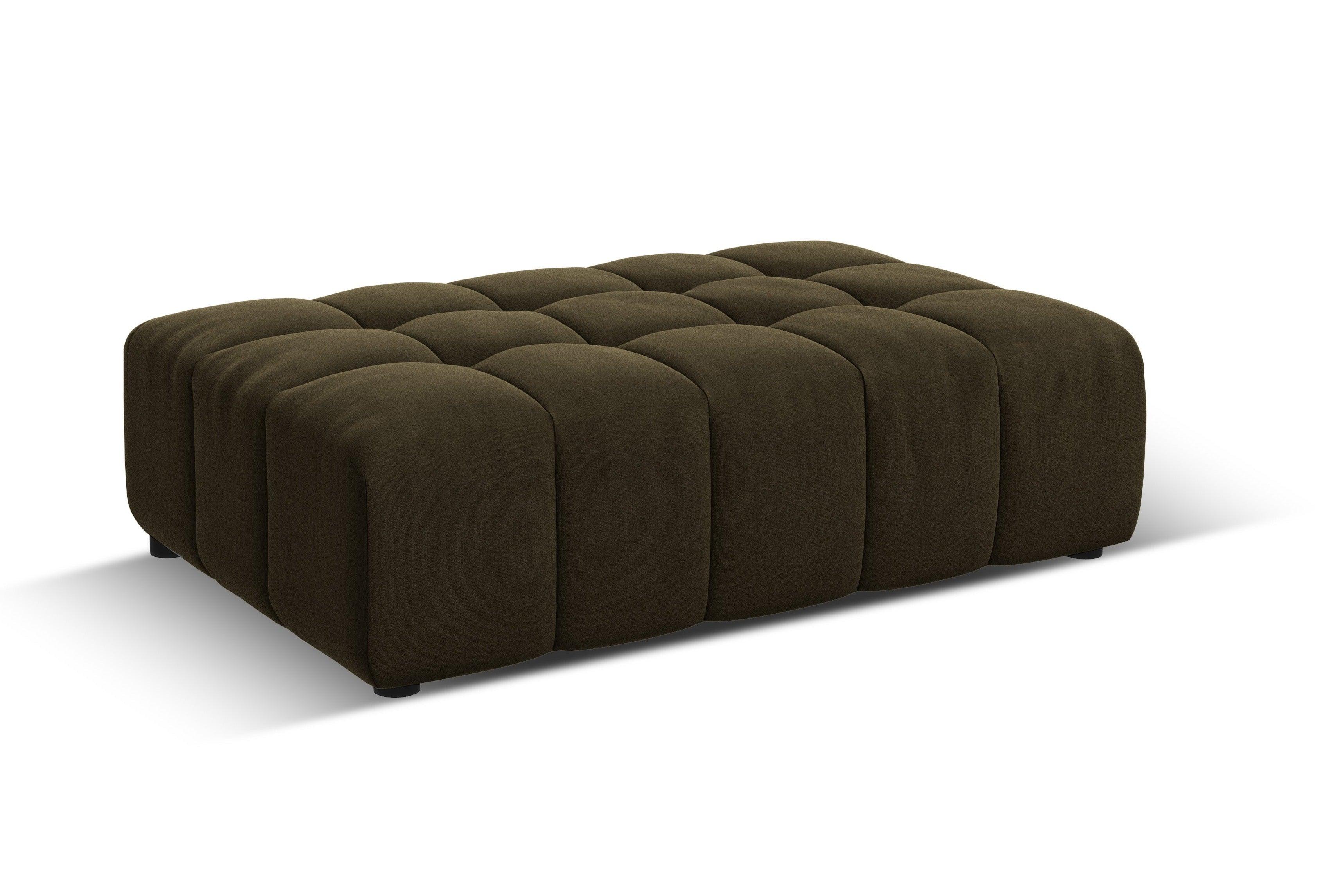 CHICAGO velvet pouf olive Cosmopolitan Design Eye on Design