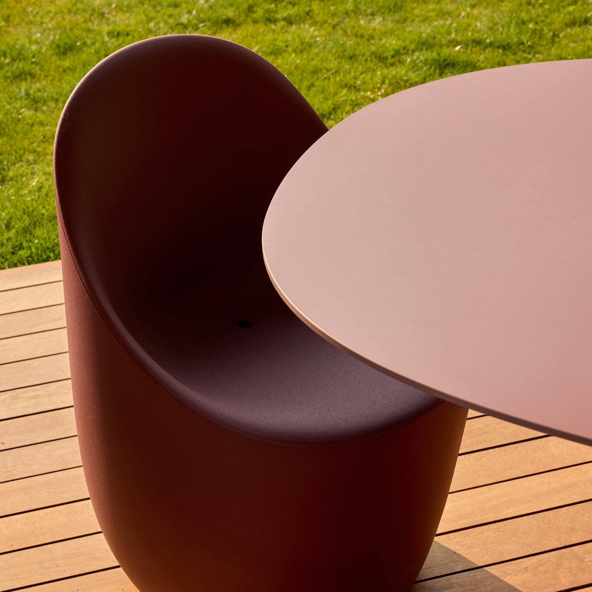 COBBLE taupe outdoor chair