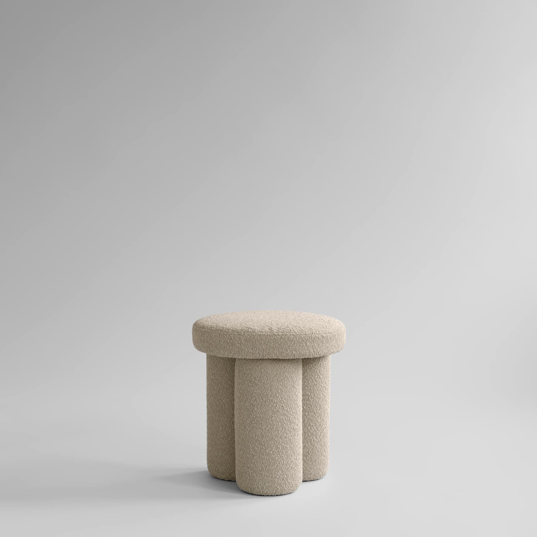 BIG FOOT Hocker Bouclé Sand 