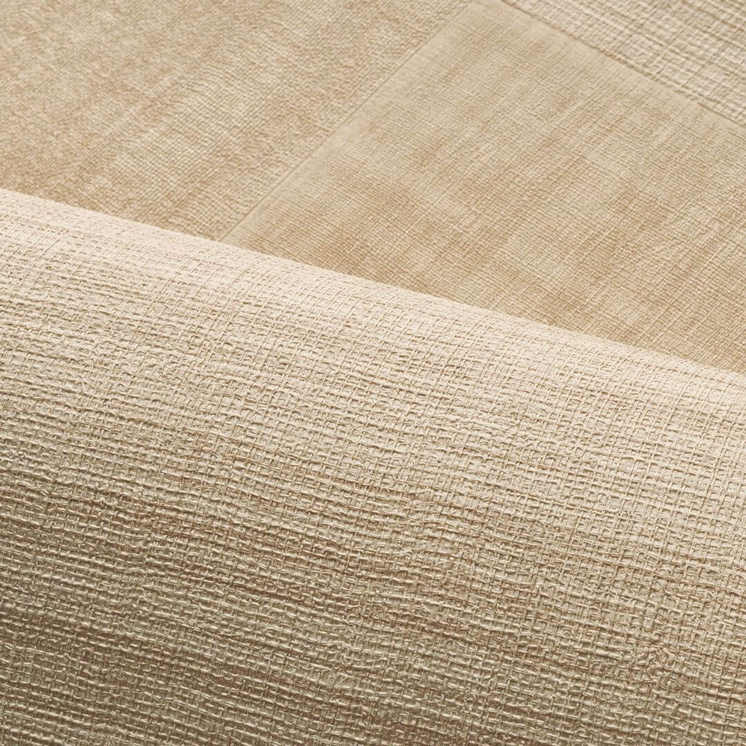 Structural vinyl wallpaper MESTIZO - Beige TRAVERTINE