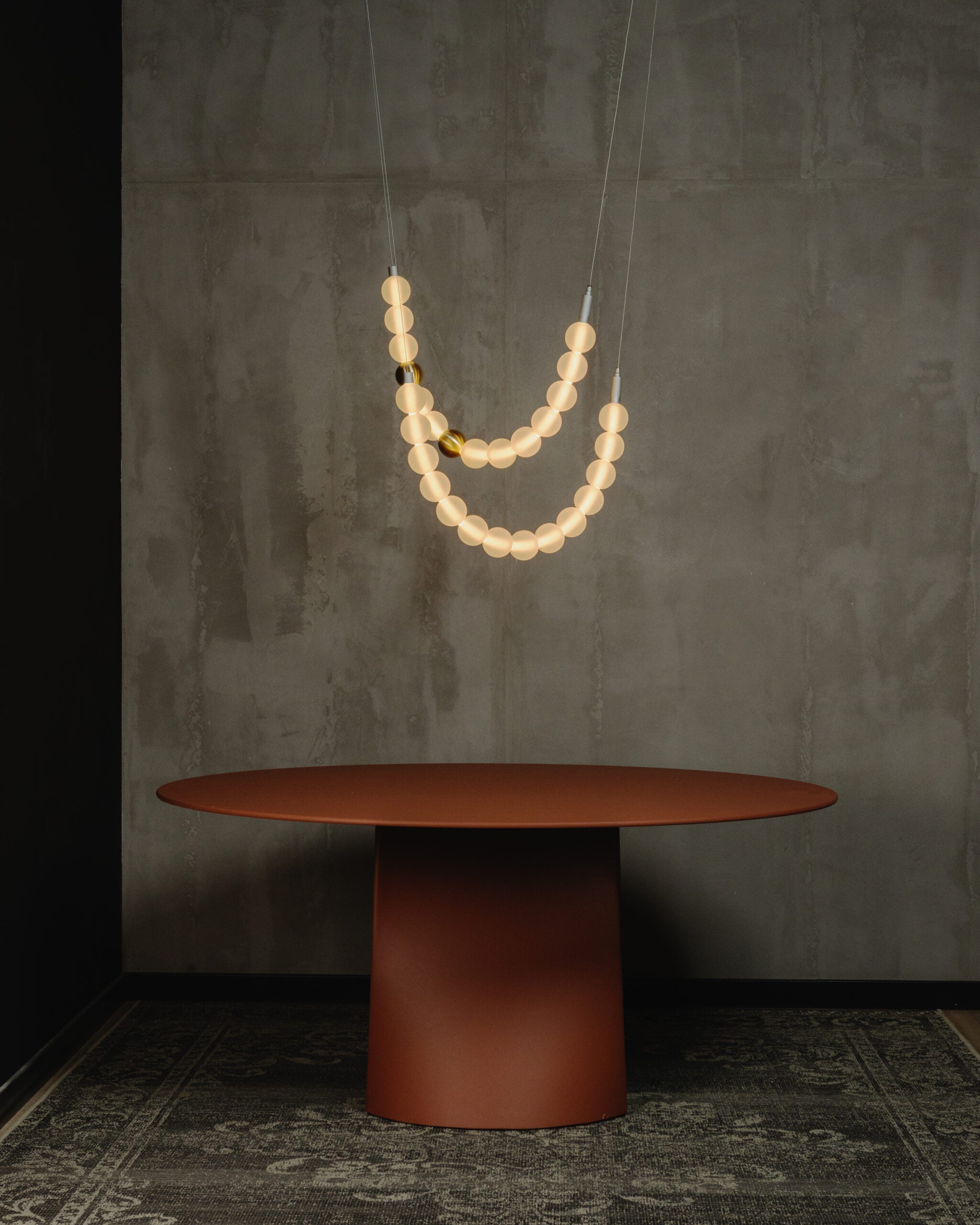 Lampa wisząca DAISY szkło dmuchane