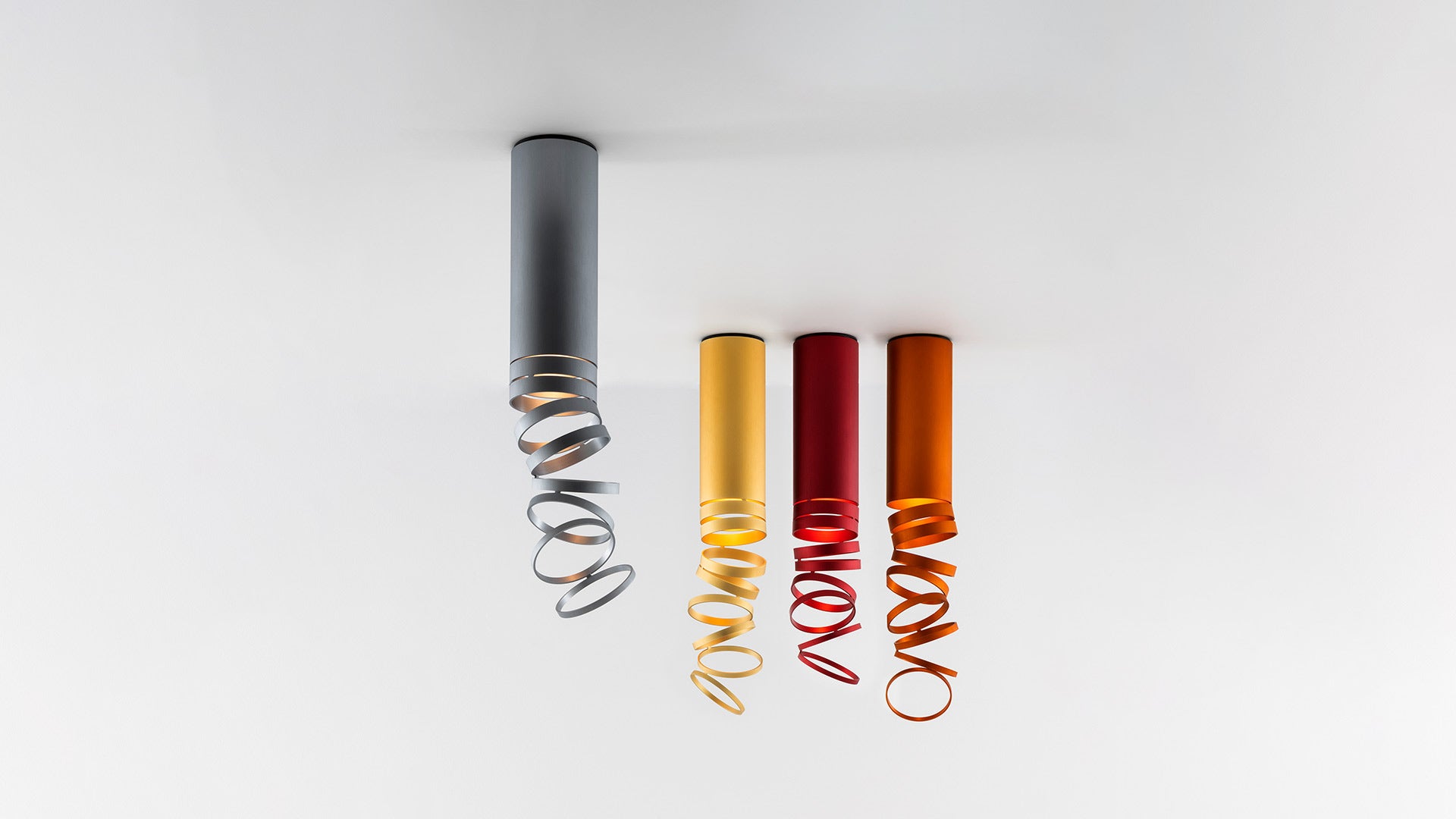 DECOMPOSE Ceiling Lamp Orange