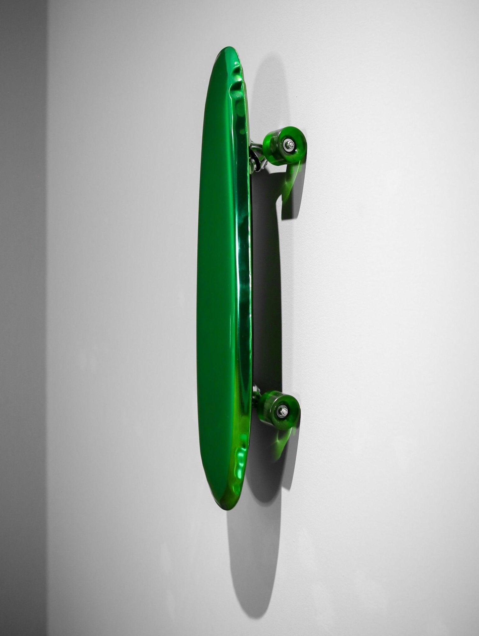 Dekoracja BOLID zielony inox Zieta Studio    Eye on Design