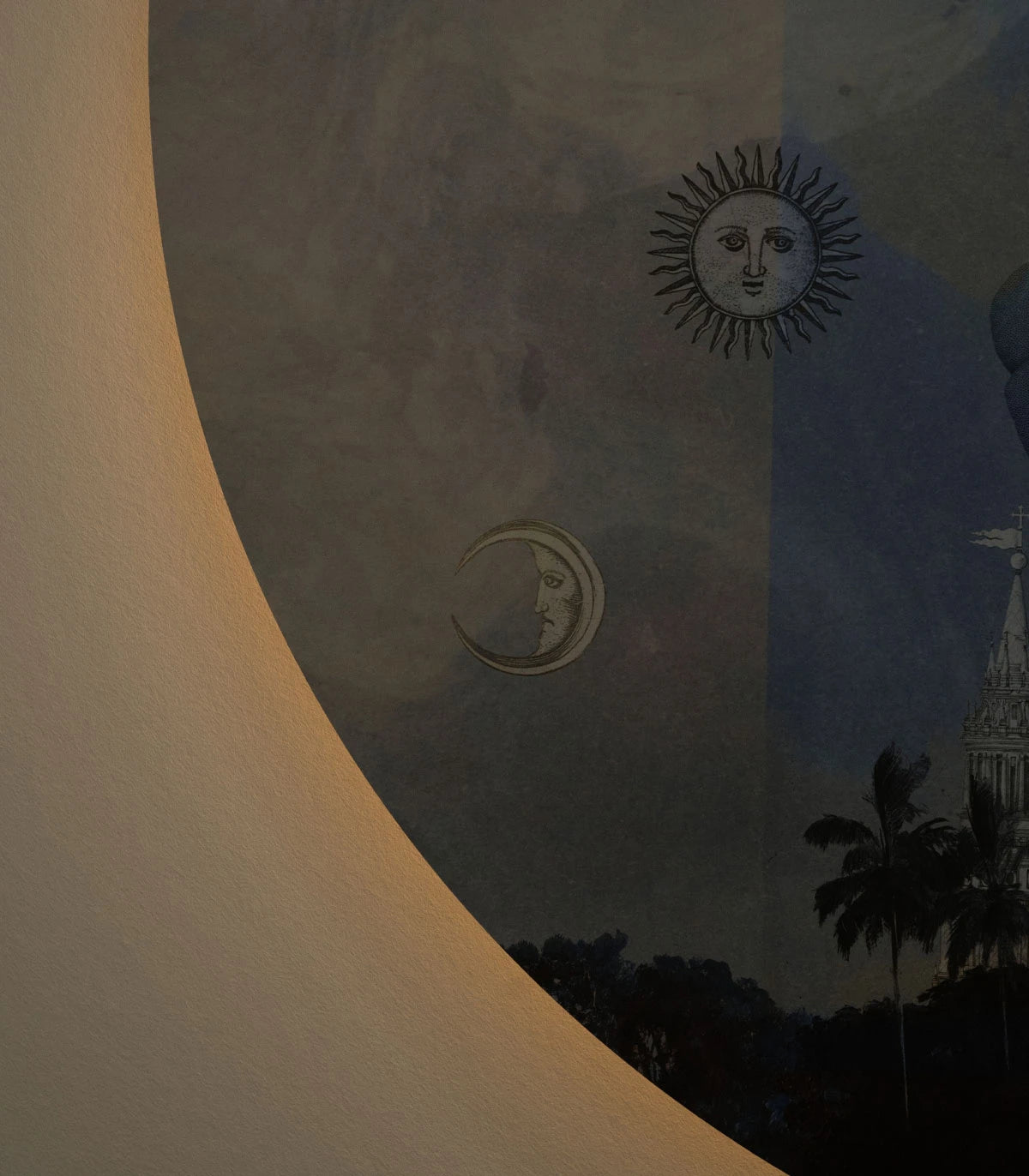 DOTS LIGHTING Wall Lamp - AMORE Blue