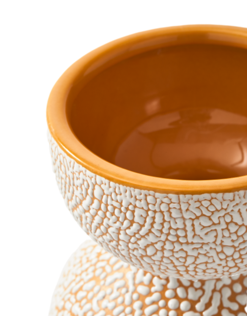 BOOLB DOTS Vase orange