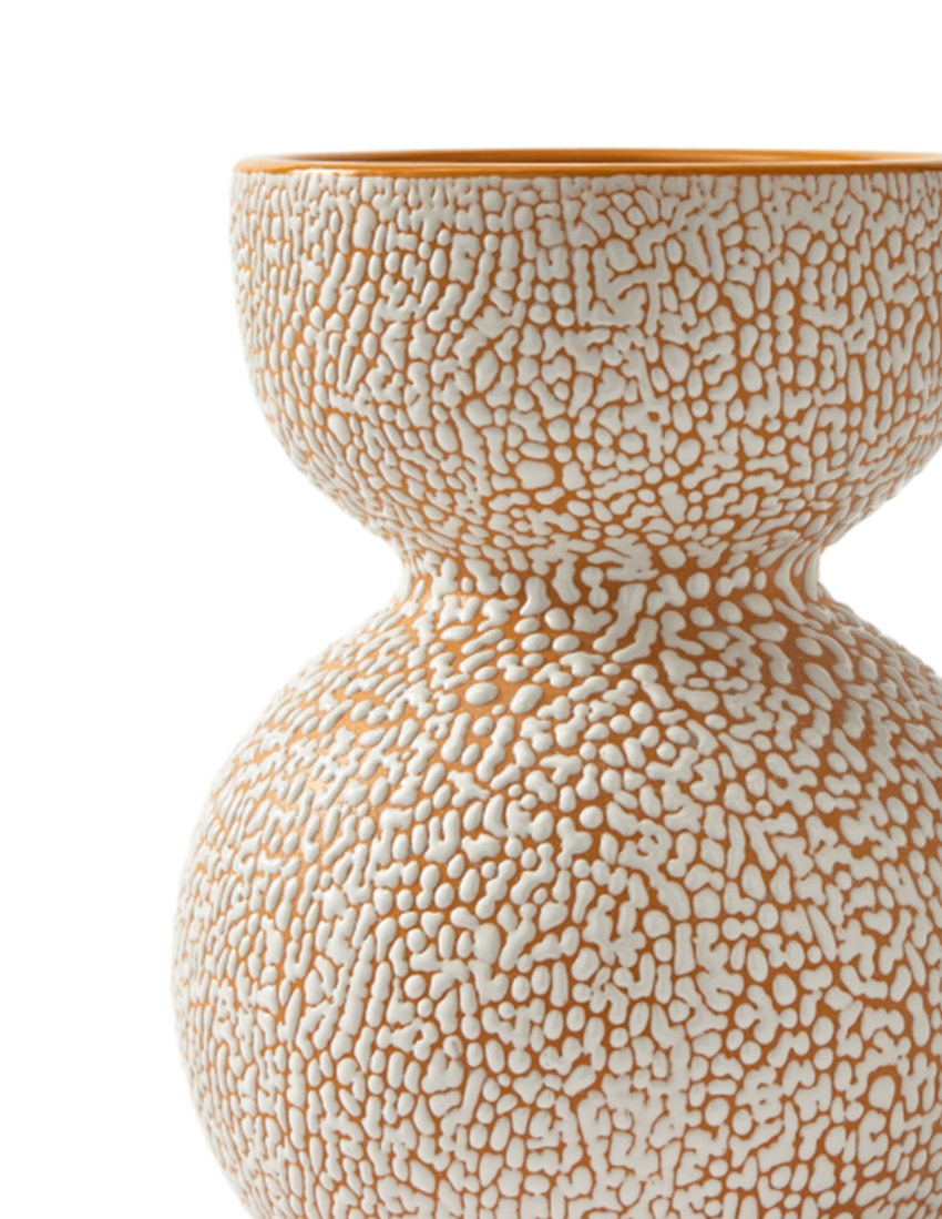 BOOLB DOTS Vase orange