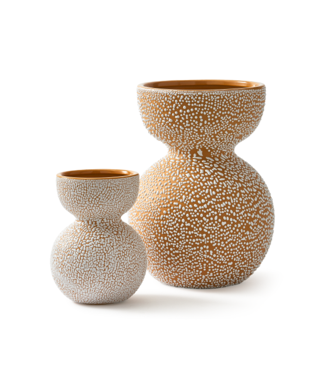 BOOLB DOTS Vase orange