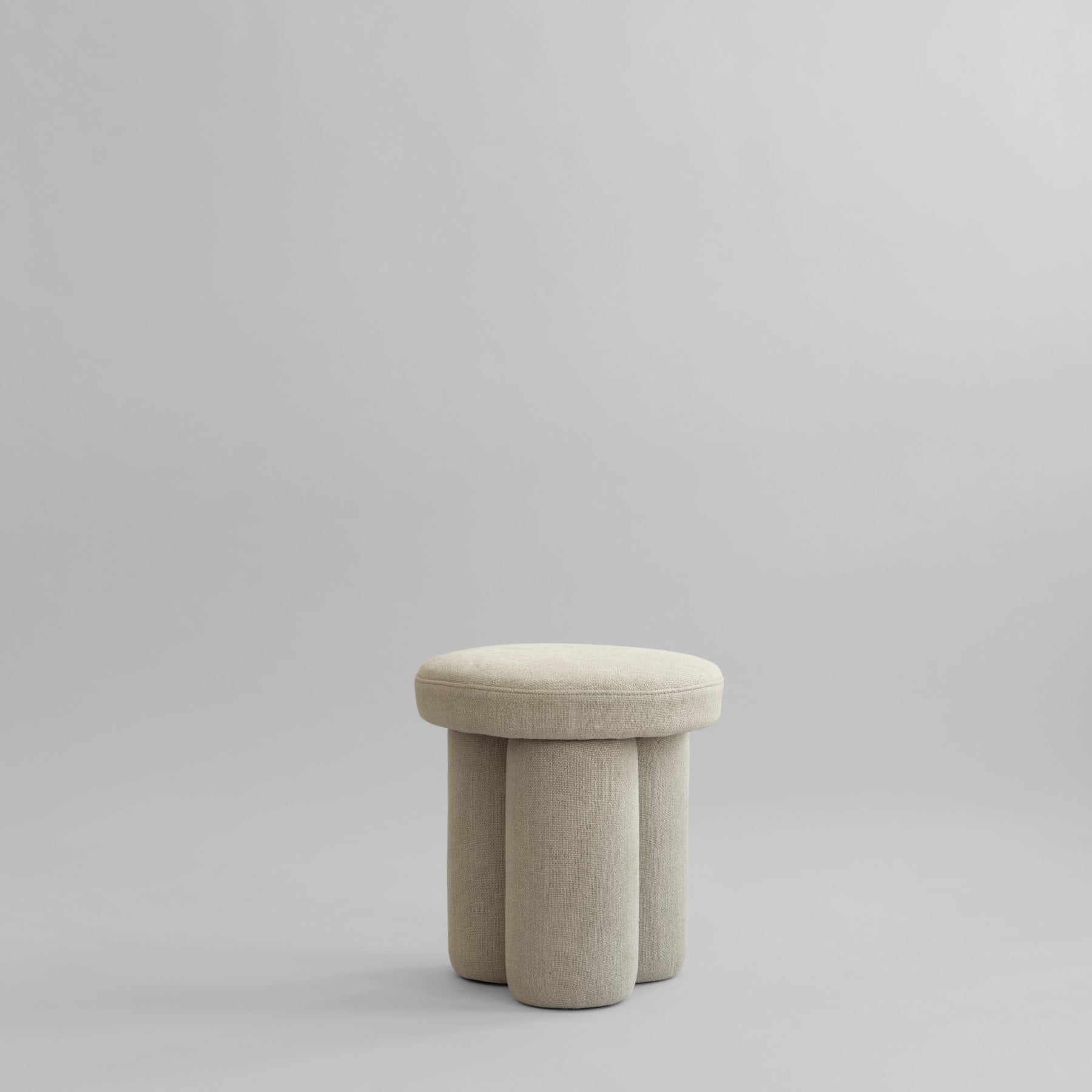 Hocker BIG FOOT Leinen sand 