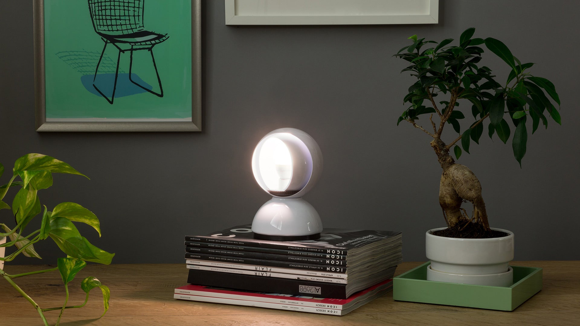 ECLISSE White Table Lamp