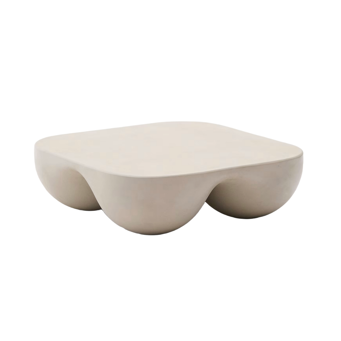 Couchtisch COLBA beige Polystone 