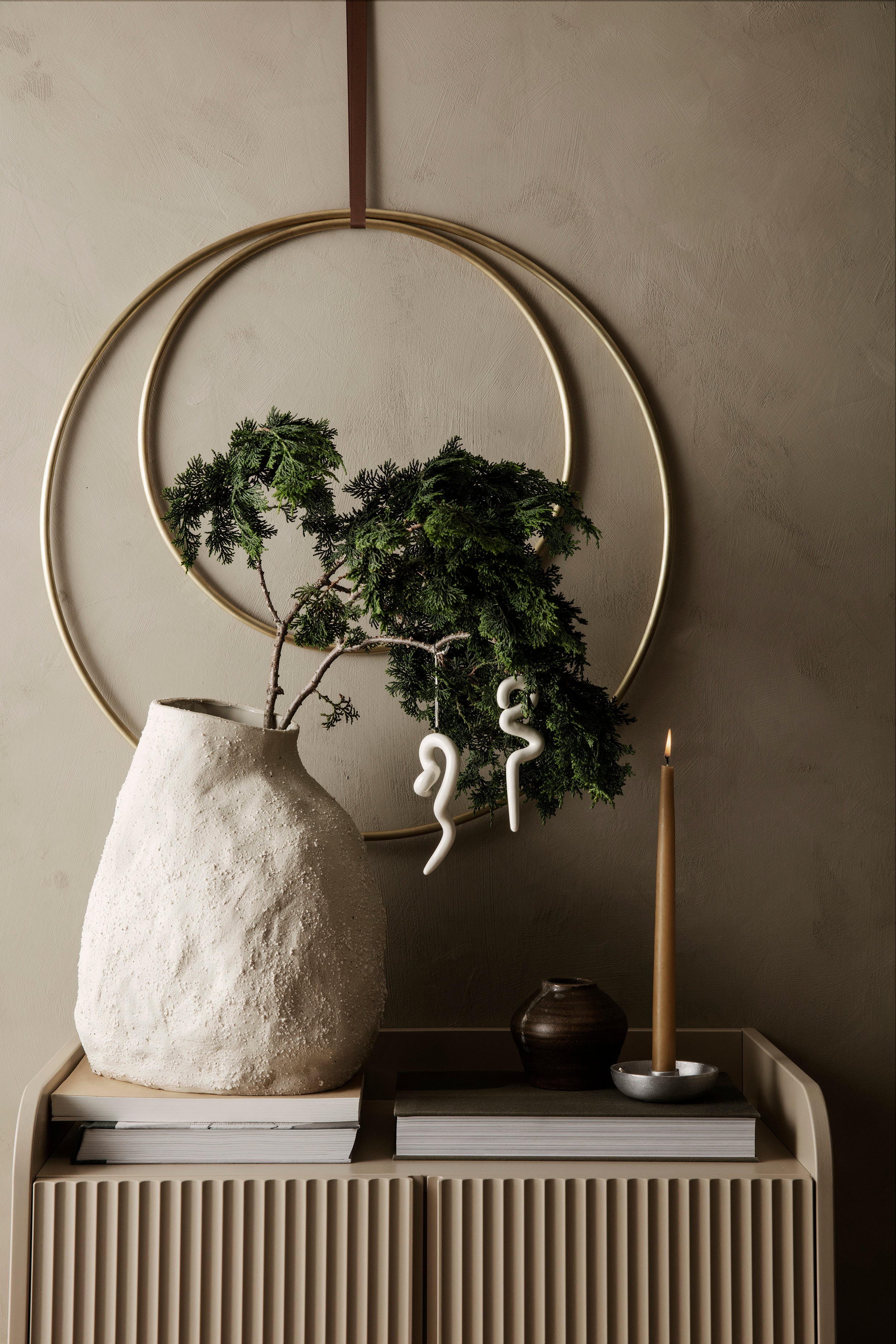 DECO FRAME RING decorative ring brass