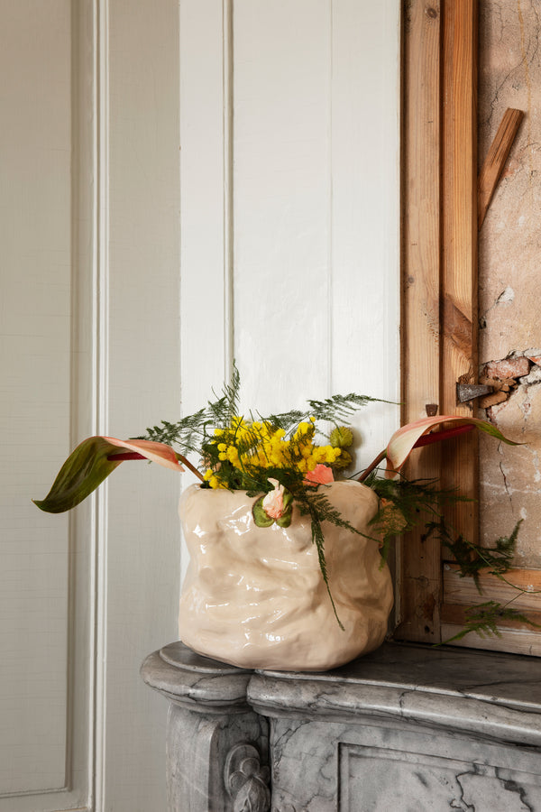 TUCK beige pot
