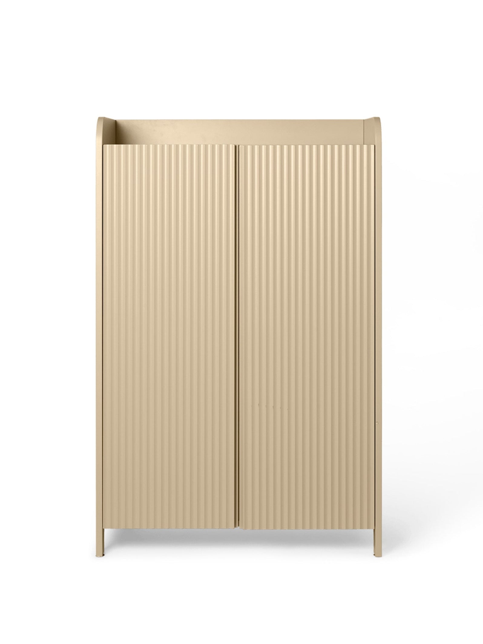 SILL CUPBOARD LOW 2-türiger Kleiderschrank beige 