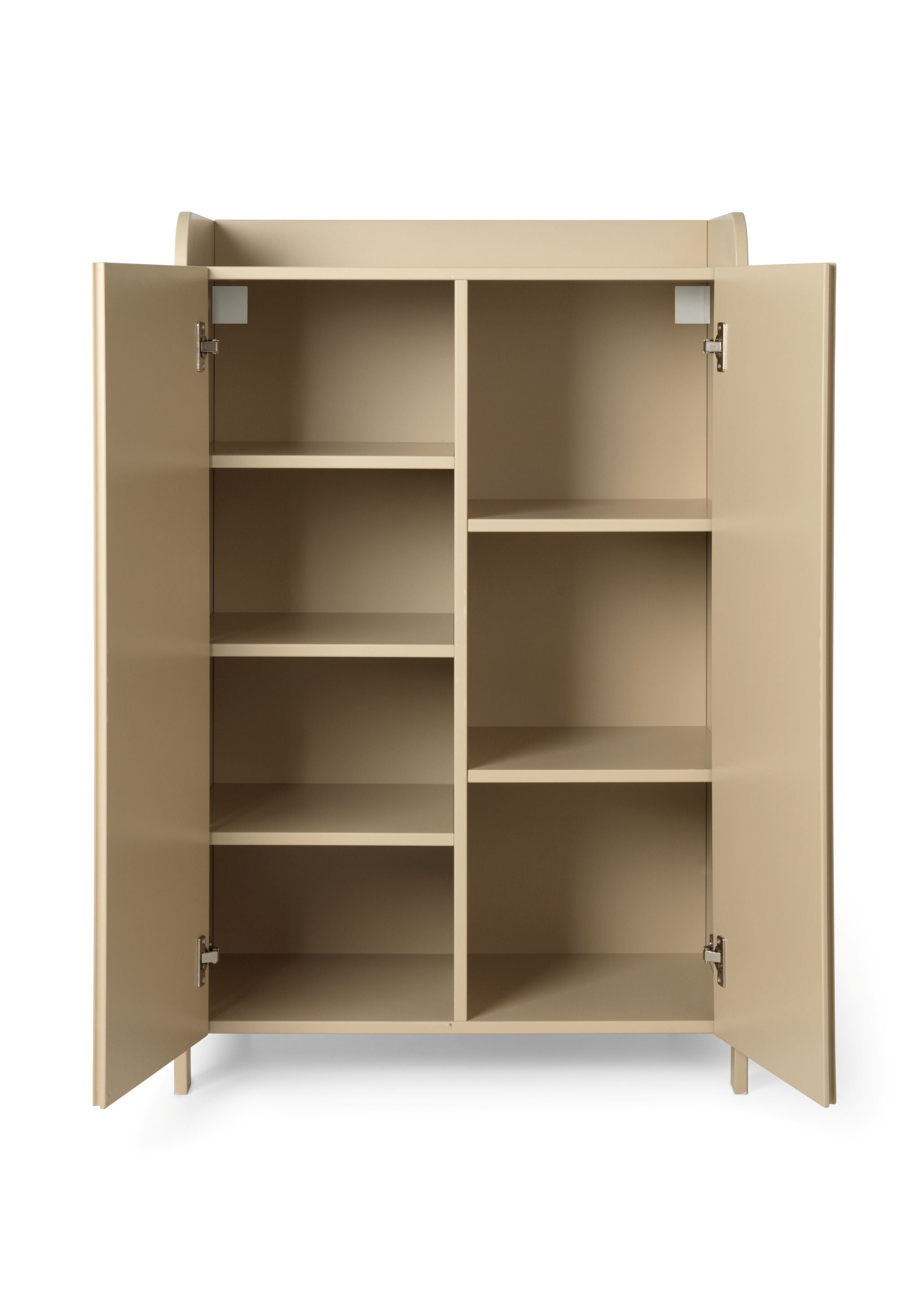 SILL CUPBOARD LOW 2-türiger Kleiderschrank beige 