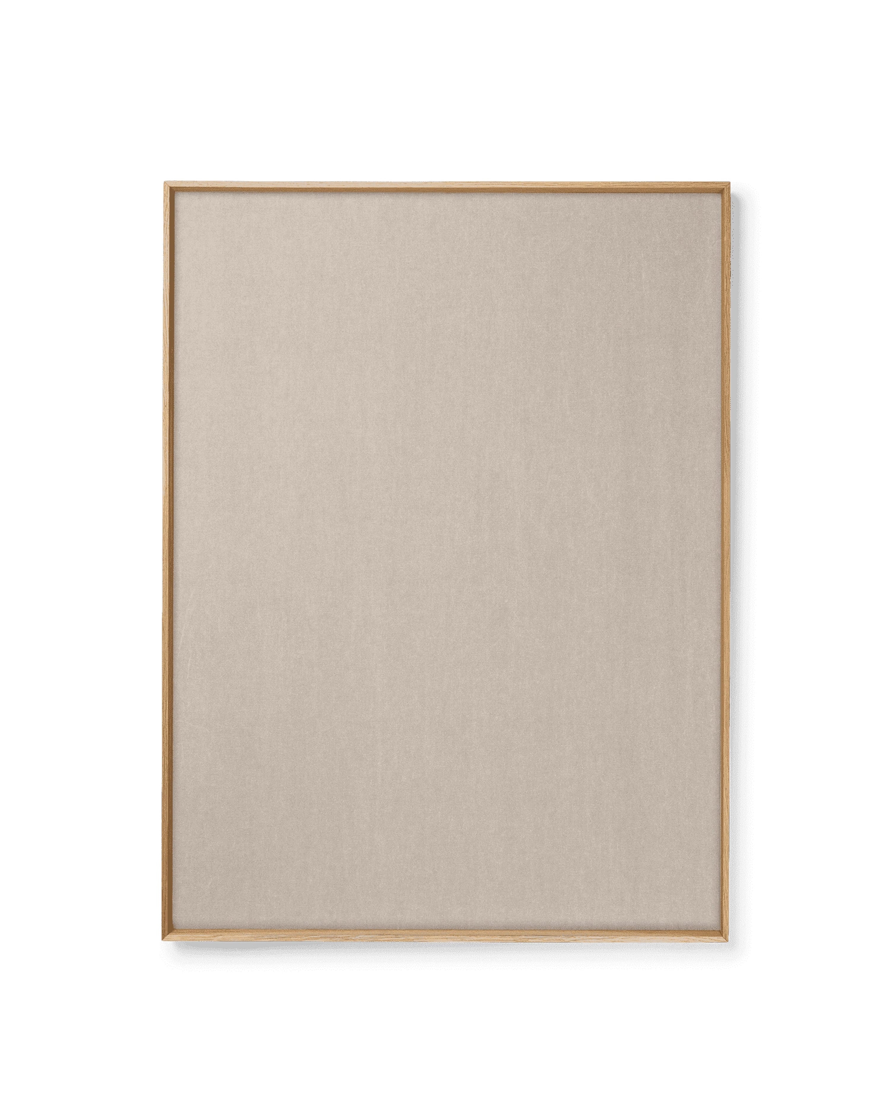 SCENERY PINBOARD cork board oak wood