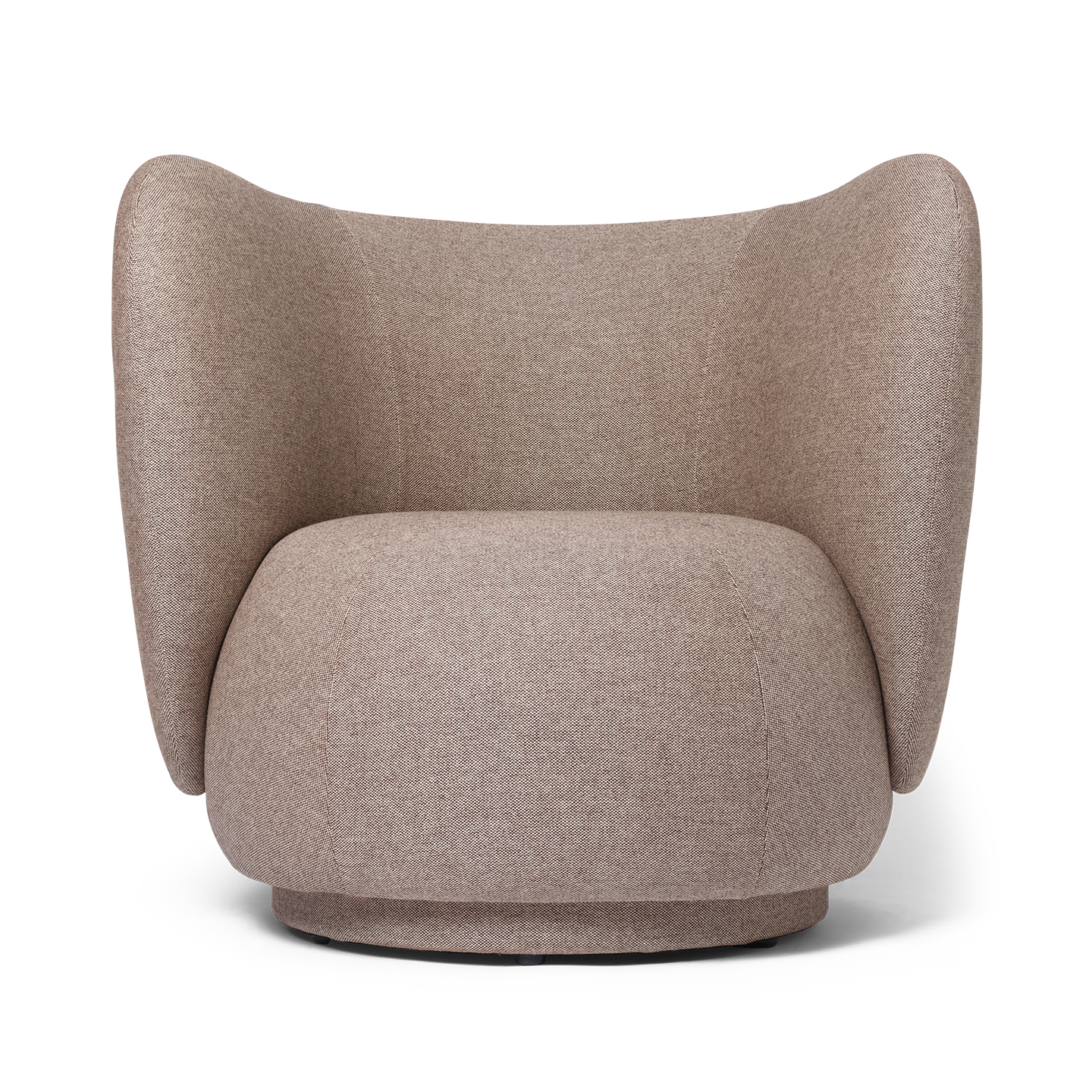 RICO LOUNGE Armchair Main Line Flax coffee