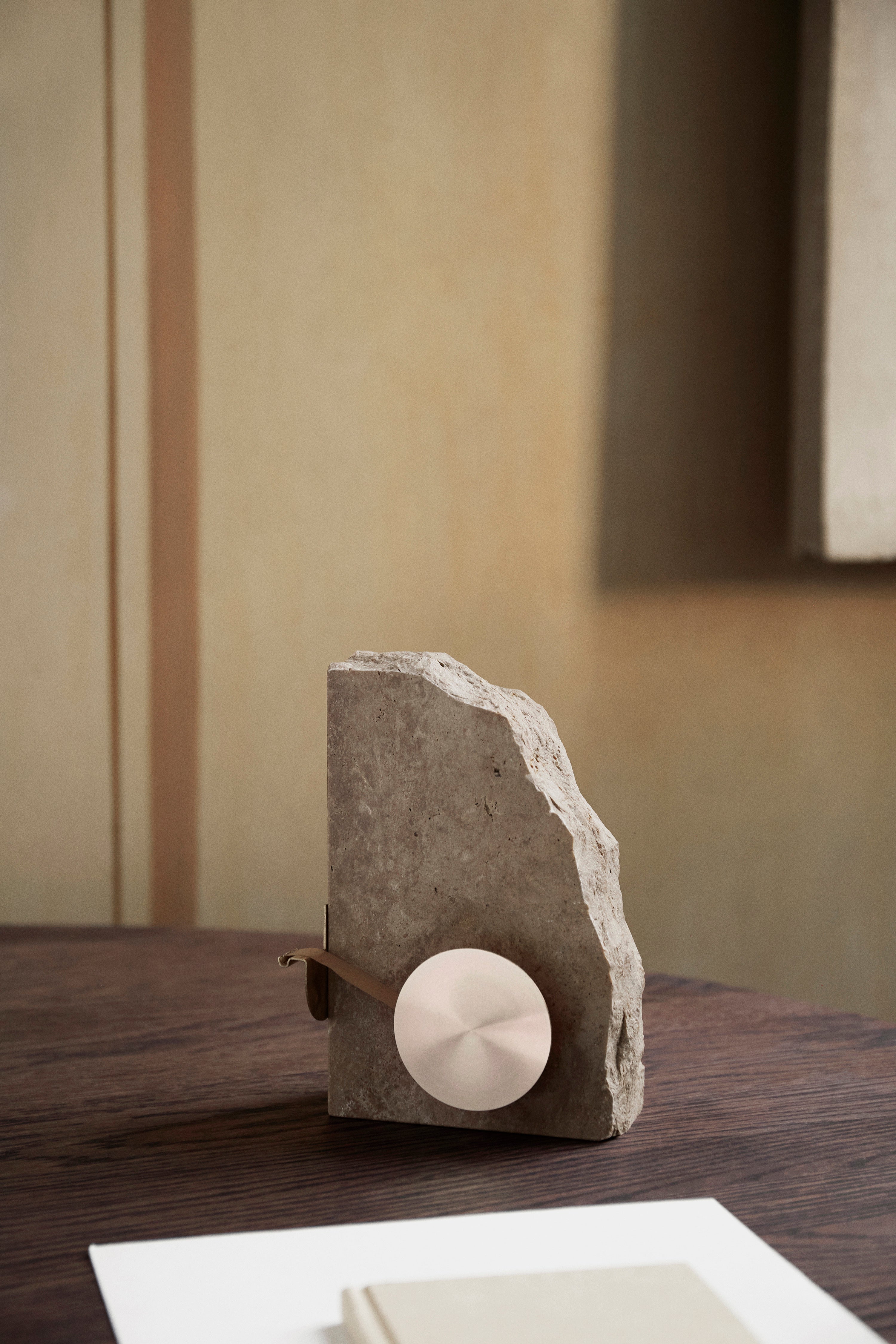 Klint travertine tape dispenser
