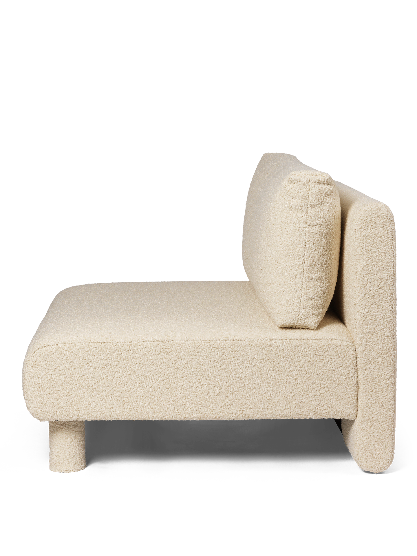 Dase modular sofa - the middle element upholstered