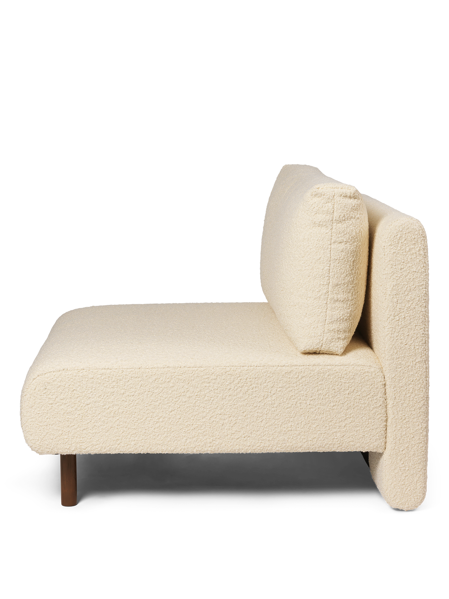 Dase modular sofa - the middle element upholstered