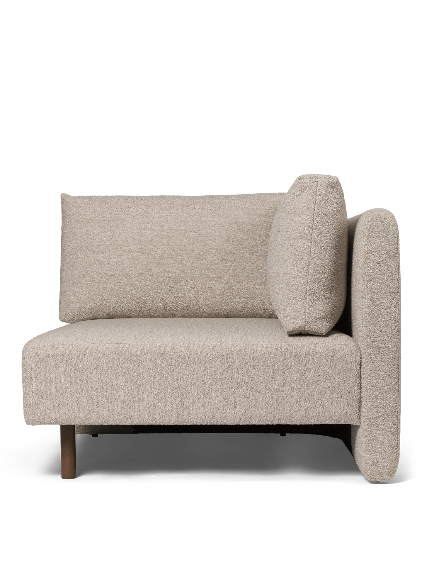 DASE modular sofa - Soft Bouclé Beige Soft Element